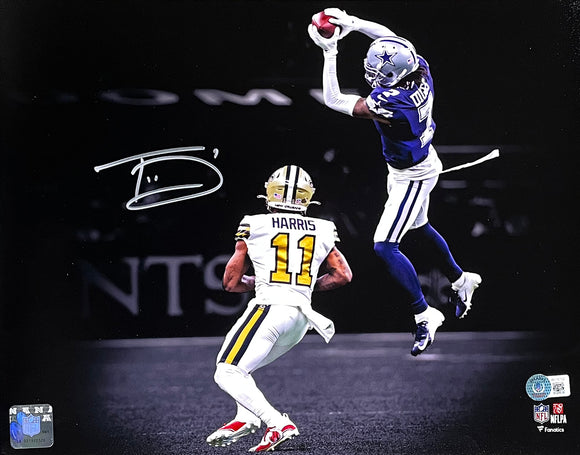 Trevon Diggs Signed Dallas Cowboys 11x14 Spotlight Photo BAS ITP Sports Integrity