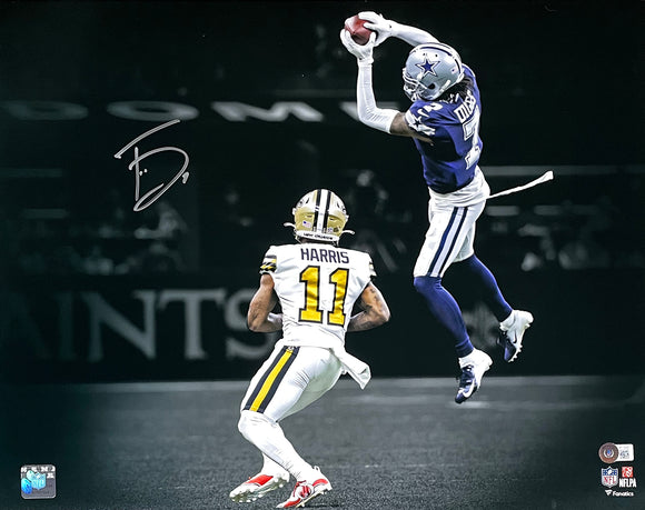 Trevon Diggs Signed Dallas Cowboys 16x20 Spotlight Photo BAS ITP