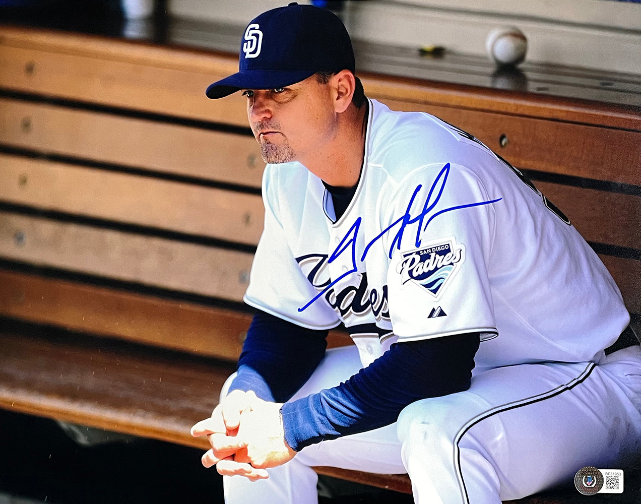 Trevor Hoffman Signed San Diego Padres 11x14 Photo BAS – Sports