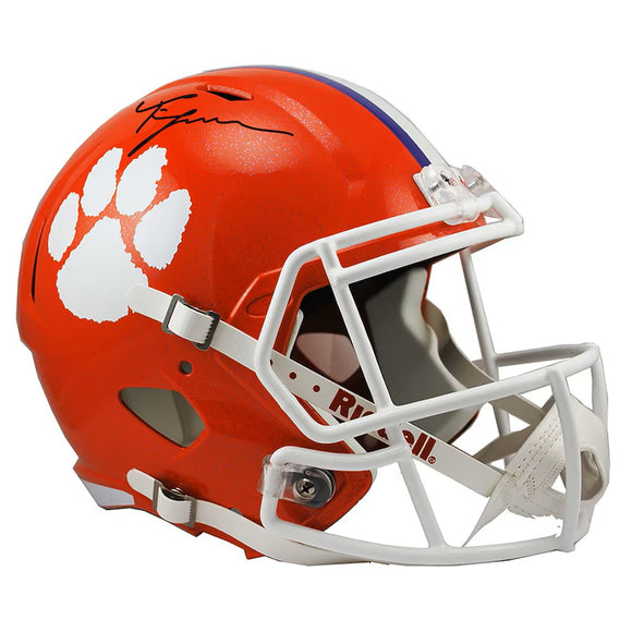 Trevor Lawrence Signed Clemson Tigers Full Size Replica Speed Helmet Fanatics