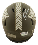 Trevor Lawrence Signed Jaguars Salute To Service Mini Speed Helmet Fanatics