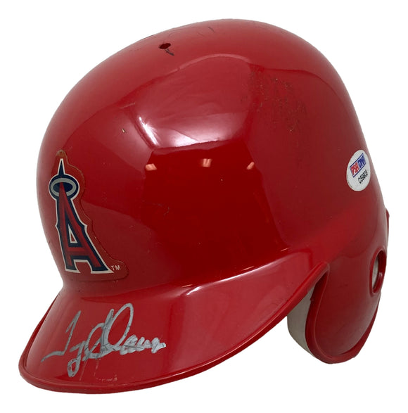 Troy Glaus Signed Los Angeles Angels Mini Batting Helmet PSA Hologram