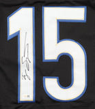 Ty Simpson Los Angeles Signed Black Football Jersey JSA QR