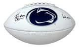 Tyler Warren Signed Penn State Logo Football We Are Inscribed JSA SD - Sports Integrity