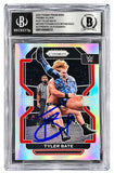 Tyler Bate Signed 2022 Panini Prizm WWE #122 Trading Card BAS
