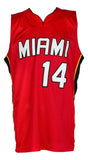 Tyler Herro Miami Signed Red Basketball Jersey JSA