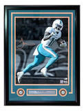 Tyreek Hill Signed Framed 16x20 Miami Dolphins Photo BAS
