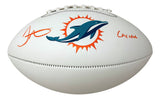 Tyreek Hill Signed Miami Dolphins Logo Football Cheetah Inscribed Fanatics