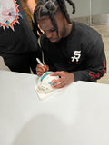 Tyreek Hill Signed Miami Dolphins Mini Speed Replica Helmet BAS ITP - Sports Integrity