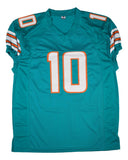 Tyreek Hill Miami Signed Teal Pro-Cut Football Jersey BAS