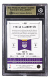Tyrese Haliburton 2020-21 Panini Chronicles #103 Kings Rookie Card BAS 9.5