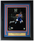 Tyrese Maxey Signed Framed 8x10 Philadelphia 76ers Spotlight Photo Fanatics