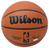 Tyrese Maxey Signed Philadelphia 76ers Wilson Full Size Replica Basketball JSA Sports Integrity