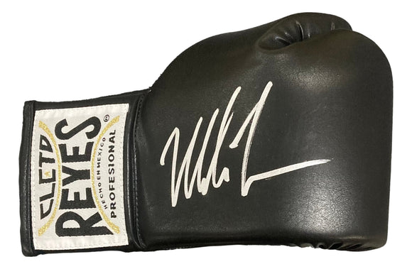 Mike Tyson Signed Right Hand Black Cleto Reyes Boxing Glove JSA ITP