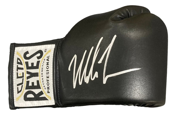 Mike Tyson Signed Right Hand Black Cleto Reyes Boxing Glove JSA ITP Sports Integrity