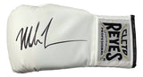 Mike Tyson Signed Left Hand White Cleto Reyes Boxing Glove JSA QR Hologram