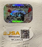 Mike Tyson Signed Left Hand White Cleto Reyes Boxing Glove JSA QR Hologram