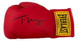 Tyson Fury Signed Red Left Hand Everlast Boxing Glove JSA QR