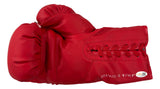 Tyson Fury Signed Red Right Hand Everlast Boxing Glove JSA QR
