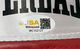 Mike Tyson Evander Holyfield Signed Red Everlast Left Hand Boxing Glove JSA