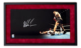 Mike Tyson Signed Framed 12x24 Boxing Panoramic Photo JSA QR Hologram