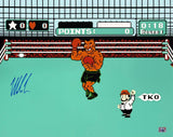 Mike Tyson Signed 16x20 Boxing Punch Out Photo Tyson Hologram