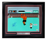 Mike Tyson Signed Framed 16x20 Punch Out Photo BAS
