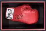 Mike Tyson Signed Framed Red Right Hand Everlast Boxing Glove Tyson Hologram