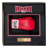 Mike Tyson Signed Red Right Hand Cleto Reyes Boxing Glove Shadowbox JSA Holo