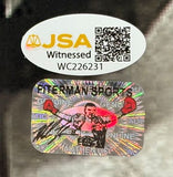 Mike Tyson Signed Framed 16x20 Spotlight Boxing Photo JSA QR Hologram