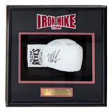Mike Tyson Signed White Right Hand Cleto Reyes Boxing Glove Shadowbox BAS