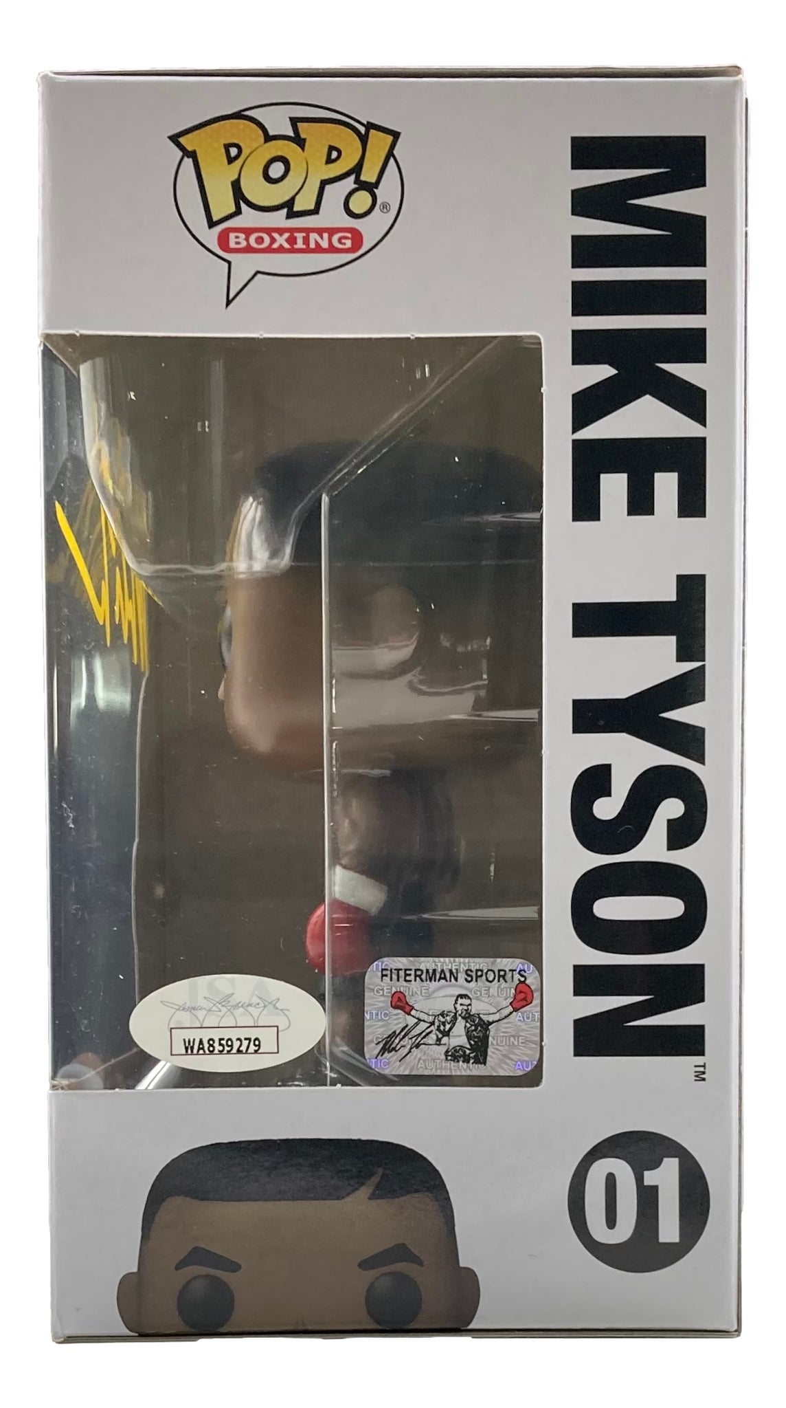 Mike Tyson Autographed Boxing Funko Pop JSA Witnessed White Paint - Famous  Ink