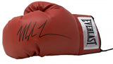 Mike Tyson Signed Red Everlast Left Handed Boxing Glove JSA