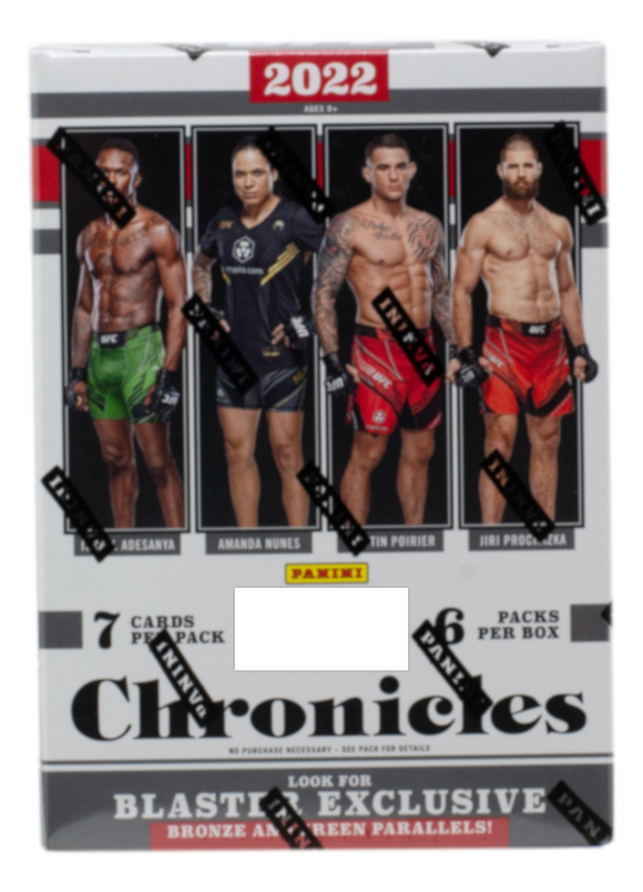 2022 Panini Chronicles UFC Sealed MMA Blaster Trading Card Box Sports Integrity