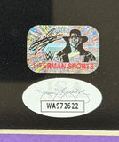 The Undertaker Signed Framed 16x20 WWE Photo JSA Hologram