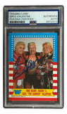 Greg Valentine Signed 1987 Topps #12 WWF WWE Trading Card PSA/DNA