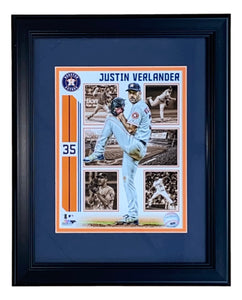 Justin Verlander Framed 8x10 Houston Astros Photo