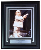 Verne Troyer Signed Framed 8x10 Austin Powers Mini - Me Photo JSA - Sports Integrity