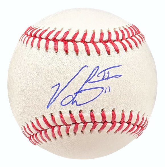Victor Scott II St. Louis Cardinals Signed Official MLB Baseball BAS