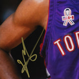 Vince Carter Signed Framed 11x14 Toronto Raptors Basketball Photo BAS 573 Sports Integrity