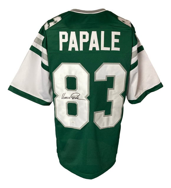 Vince Papale Philadelphia Signed Green Football Jersey JSA ITP - Sports Integrity