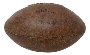Vintage Wilson 665CL Frank Gifford Football Sports Integrity