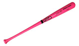 Anthony Volpe New York Yankees Signed Pink Rawlings Baseball Bat Fanatics