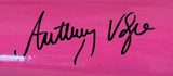 Anthony Volpe New York Yankees Signed Pink Rawlings Baseball Bat Fanatics