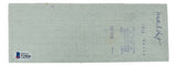 The Waite Hoyt New York Yankees Signed Personal Bank Check #844 by Sports Integrity features a patterned background, Beckett authentication sticker, blue ink signature on the right, and printed details including the date Dec 13, 92.