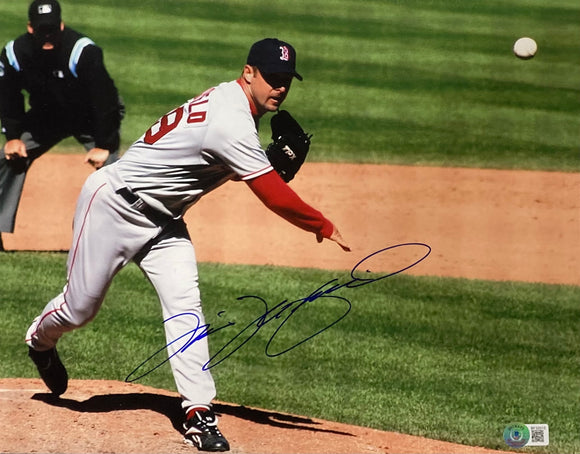 Tim Wakefield Signed 11x14 Boston Red Sox Photo BAS Sports Integrity
