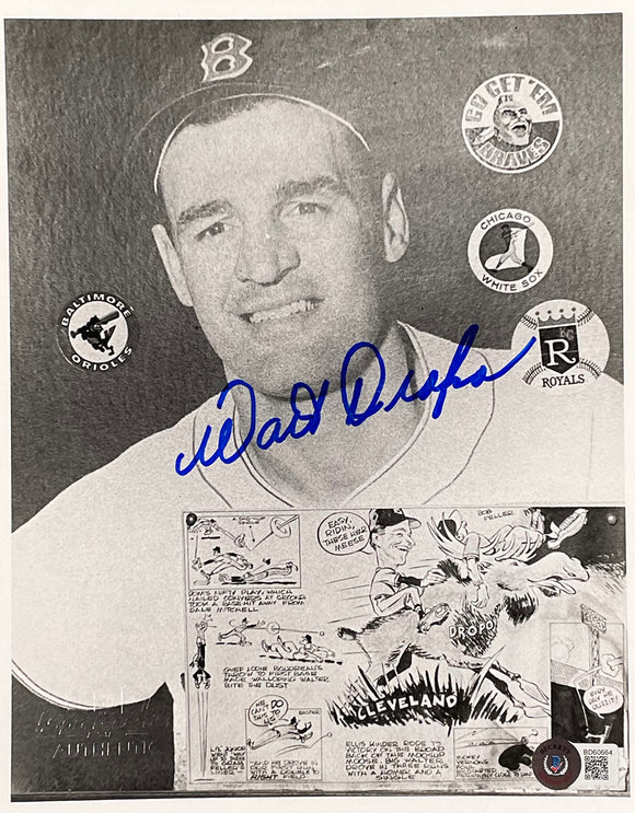 Walt Dropo Signed 8x10 Boston Red Sox Photo BAS Sports Integrity