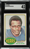 Walter Payton 1976 Topps #148 Chicago Bears Rookie Card SGC VG-EX 4