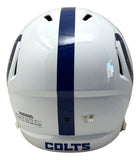 Tyler Warren Signed Indianapolis Colts FS Speed Replica Helmet Fanatics w/ Case
