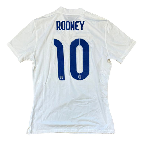 Wayne Rooney Game Used 2014 England Nike Soccer Jersey Memorabilia Expert LOA